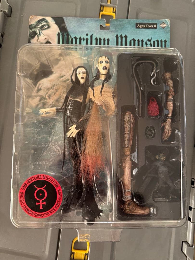 マリリンマンソンフィギュア 保護ケース付き！送料無料