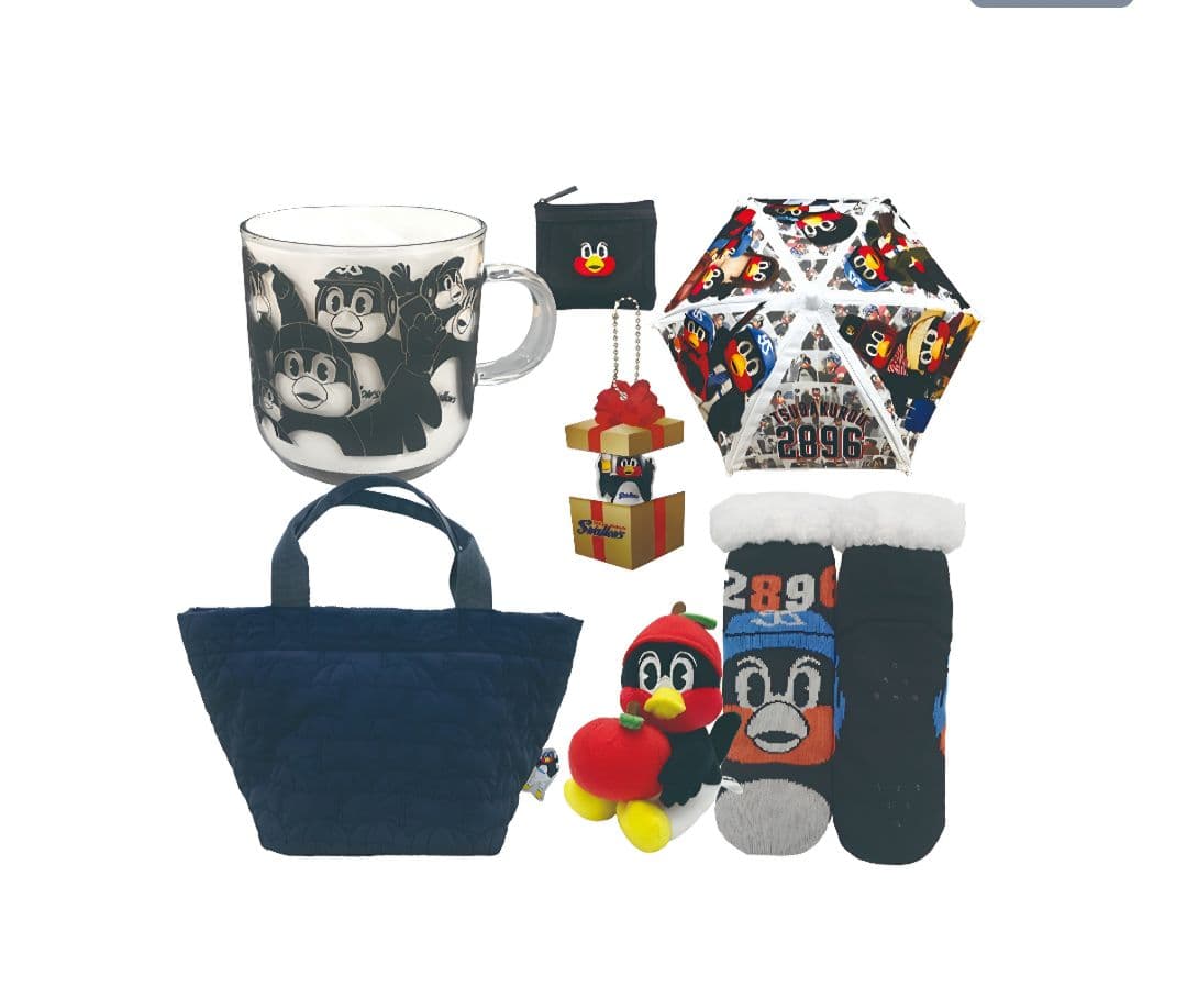 【新品•未開封】2025年つば九郎ファン感謝DAYセット　つば九郎店限定品 2025年つば九郎ファン感謝DAYセット※商品内容閲覧用 | 東京ヤクルト