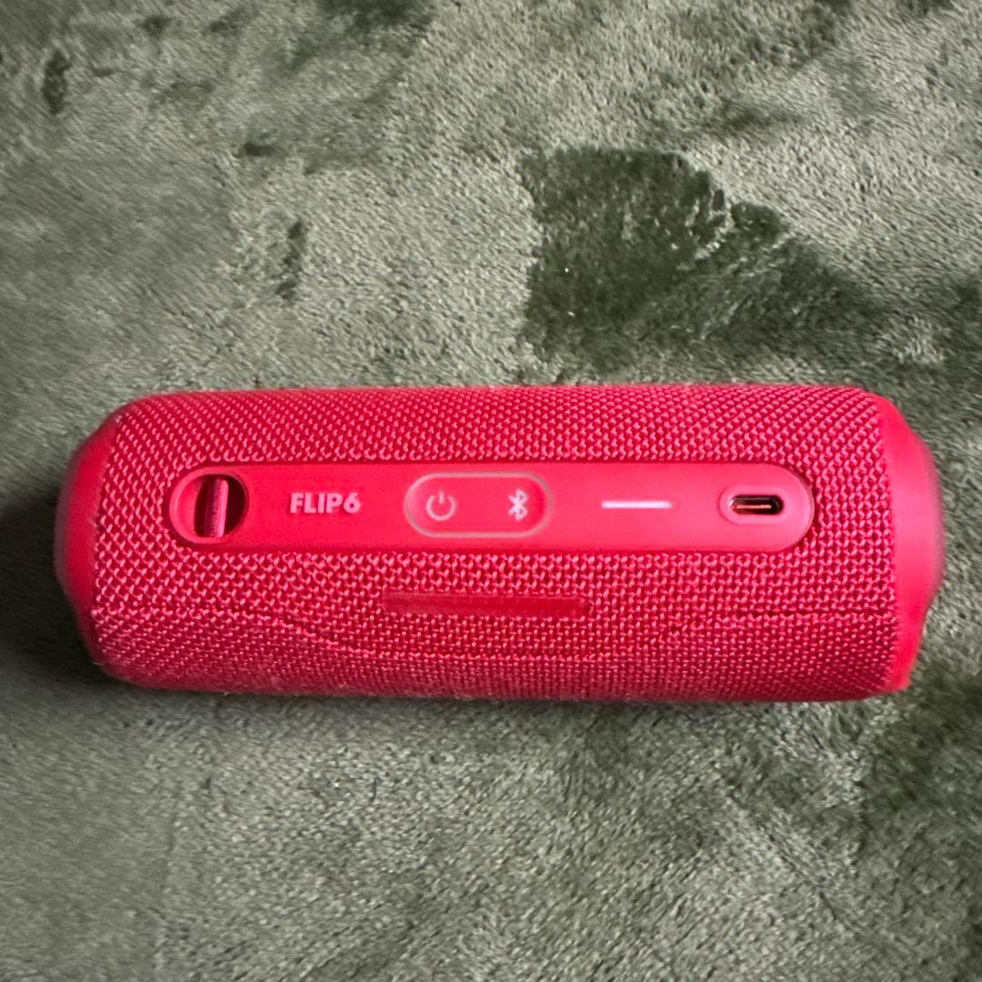 JBL Flip6 ワイヤレススピーカー 防水 限定販売 レッド