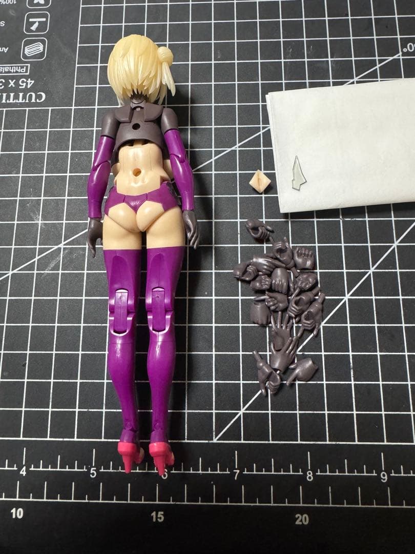 メガミデバイス muscuto 紫戦闘員