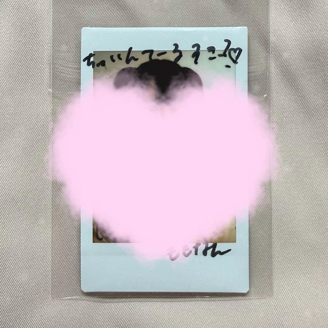 高嶺のなでしこ 松本ももな チェキ 直筆