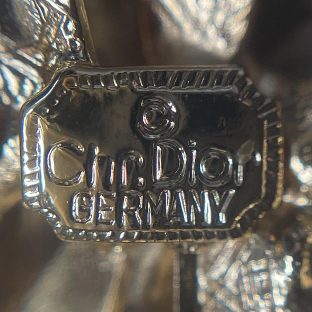 ドイツ製】 クリスチャンディオール ブローチ リボン ビンテージ 大ぶり