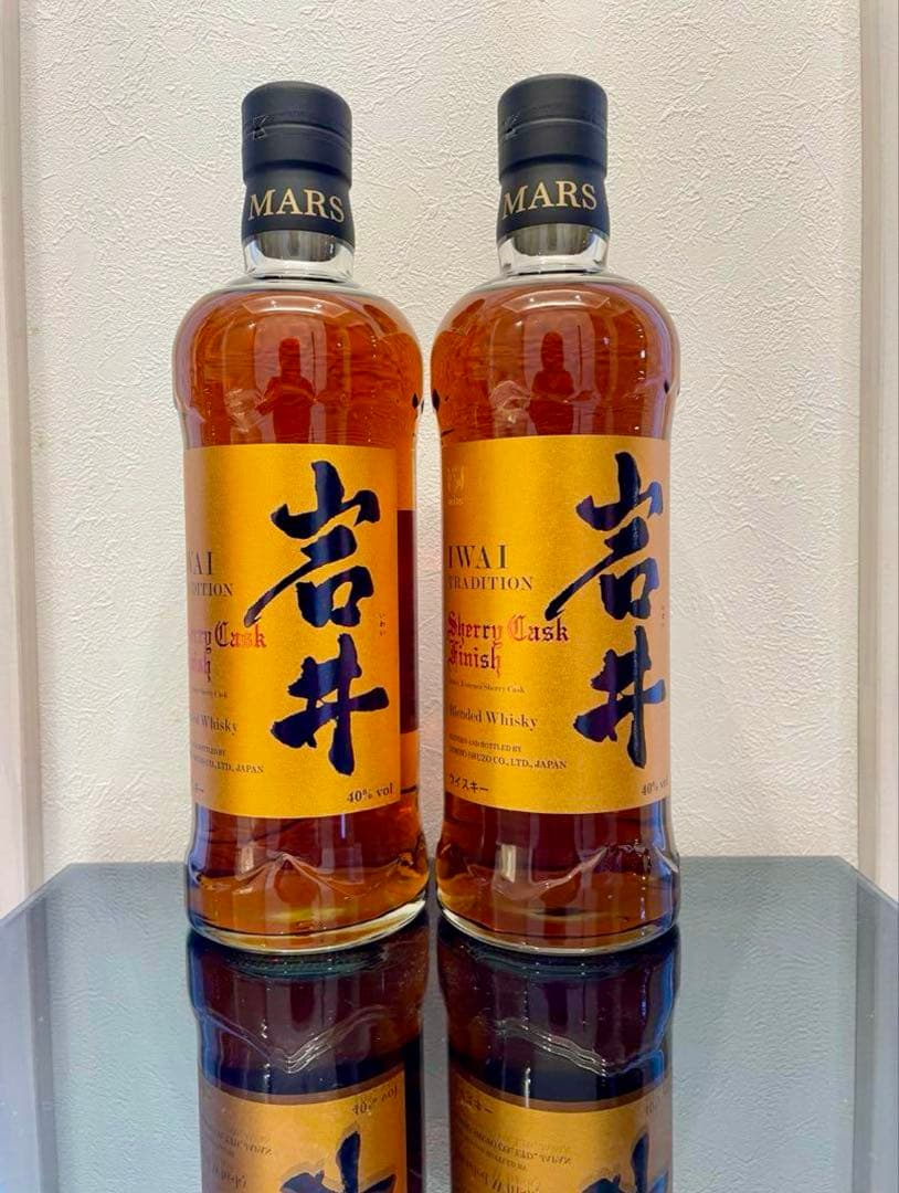 岩井 シェリーカスク 2本 検 厚岸 山崎 白州 響 余市 スプリングバンク