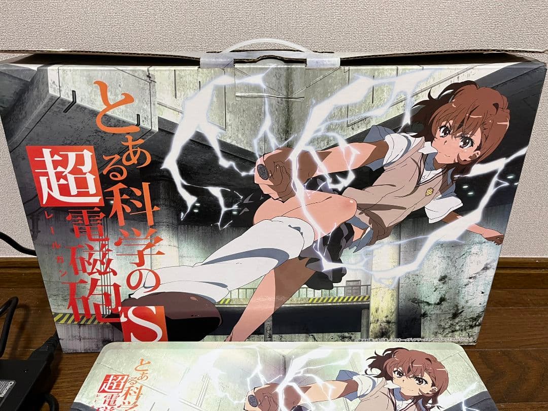 最終値下げ　とある科学の超電磁砲　ビジュアライズノートパソコン　御坂美琴