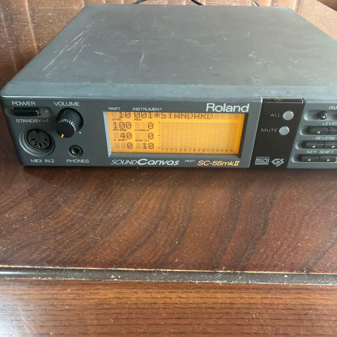 動作品 Roland SC-55mk2