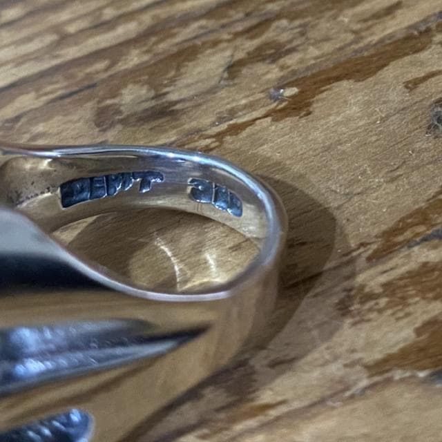 90's DEP'T シルバー925製 ロバート・インディアナ LOVE リング