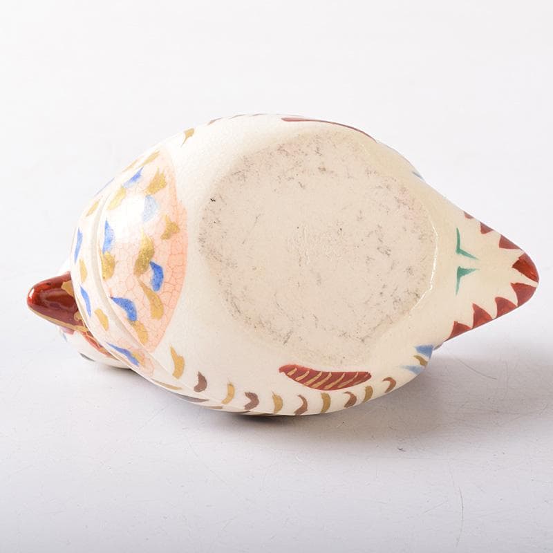 茶道具 京焼 橋本喜泉造 色絵 鴛鴦 香合 共箱 V 7566 - メルカリ