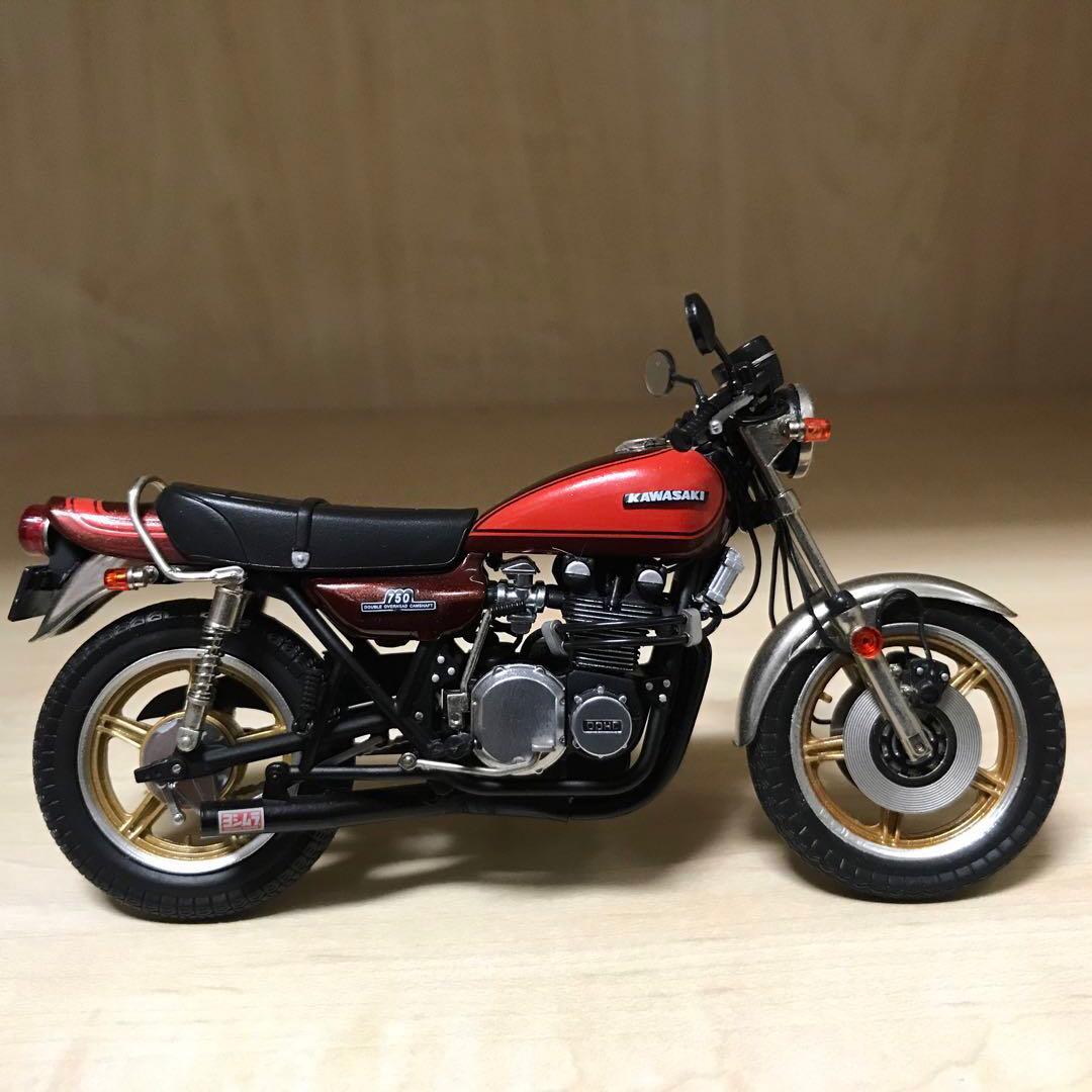マルサン 鉄馬プロジェクト 1/18 カワサキ750RS (Z2) カスタム - メルカリ