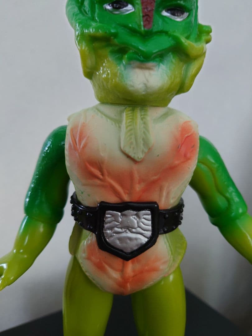 ユニファイブ ライダー怪人 スタンダードソフビ サラセニアン 2000年製