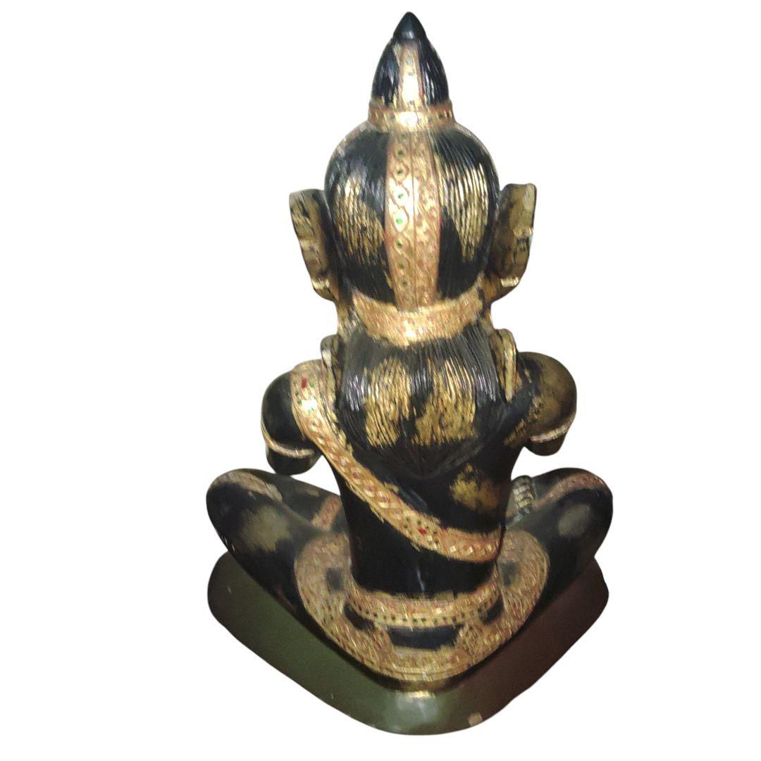 タイ仏教 木造仏像 高さ66cm アンティーク