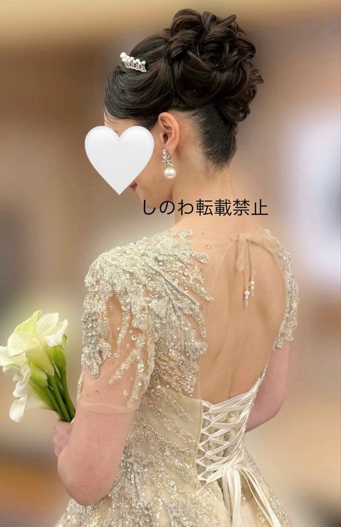 韓国ウェディングドレス　Monica Blanche