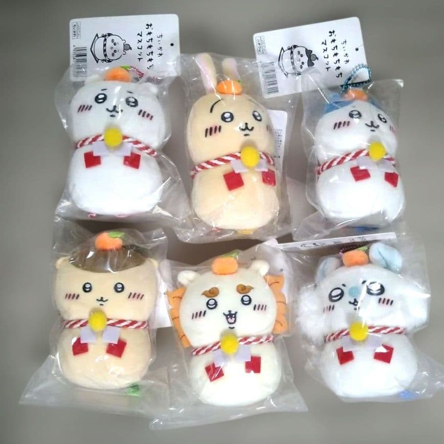 ちいかわ おもちもちもちマスコット コンプリート 6点セット 未開封品