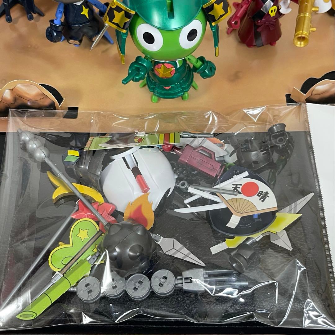 ケロロ軍曹 プラモコレクション フィギュア 武者ケロロ小隊セット