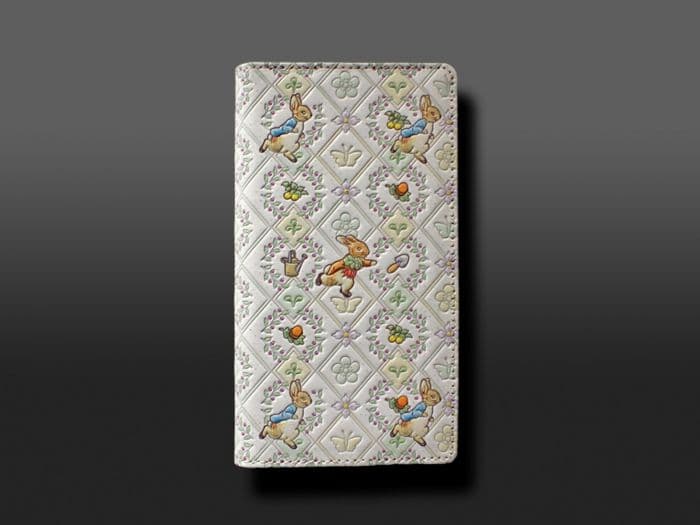 激レア 未使用級【浅草文庫】スマホケース ピーターラビット ガーデン