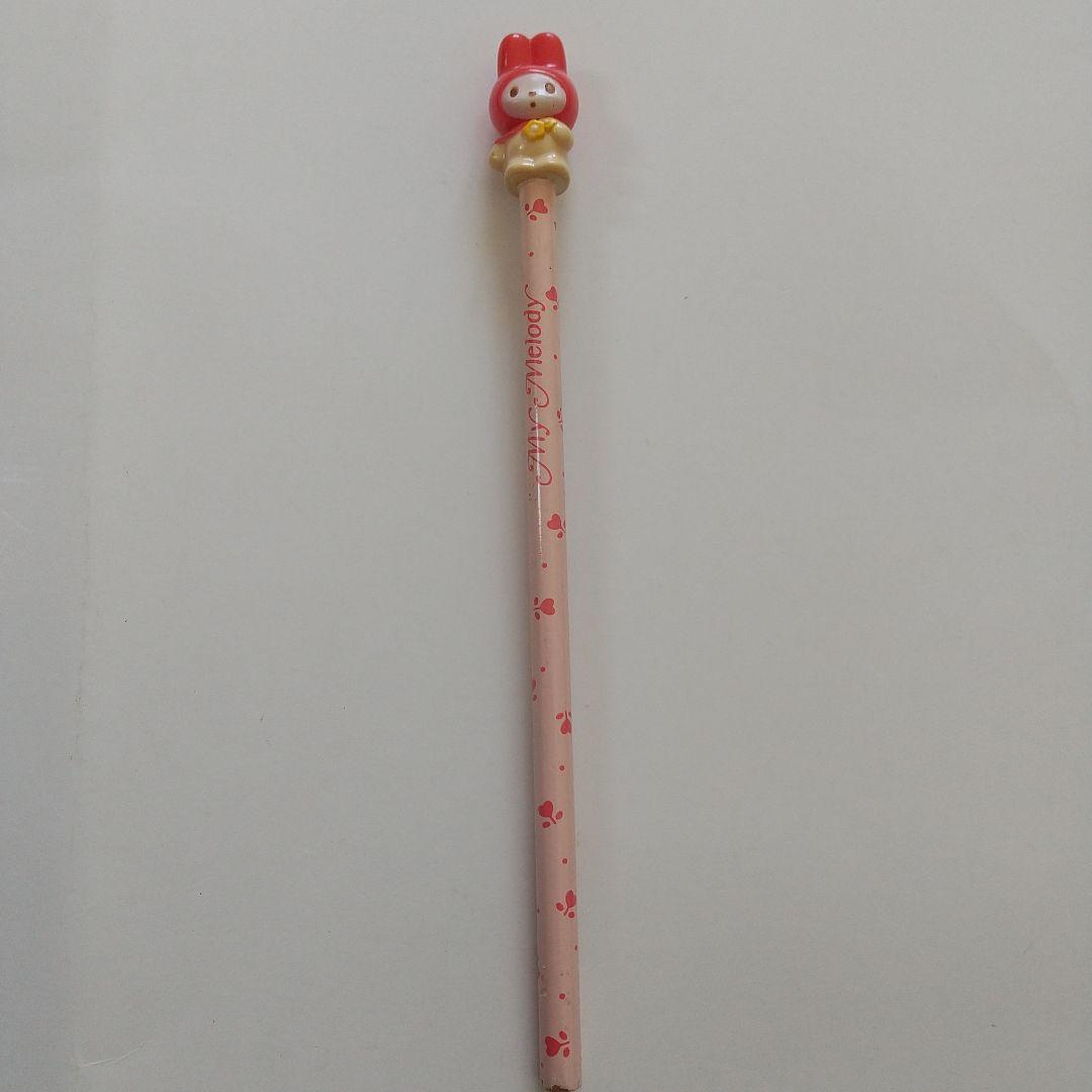 公*o様 サンリオ マイメロディ マスコット付き鉛筆/1990年製/レトロ 公*o様 サンリオ マイメロディ マスコット付き鉛筆/1990年製/レトロ 公*