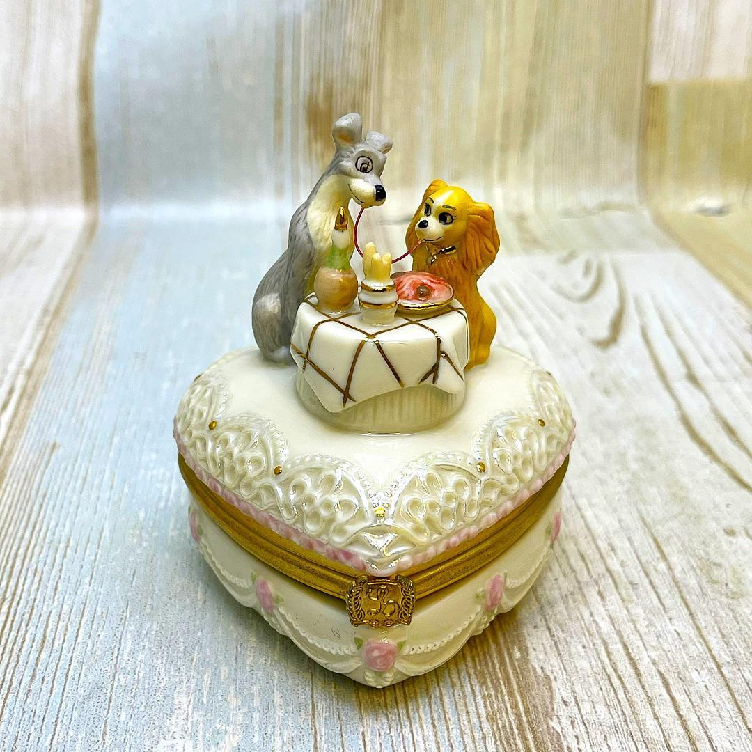 わんわん物語 レディー トランプ レノックス LENOX ヒンジボックス