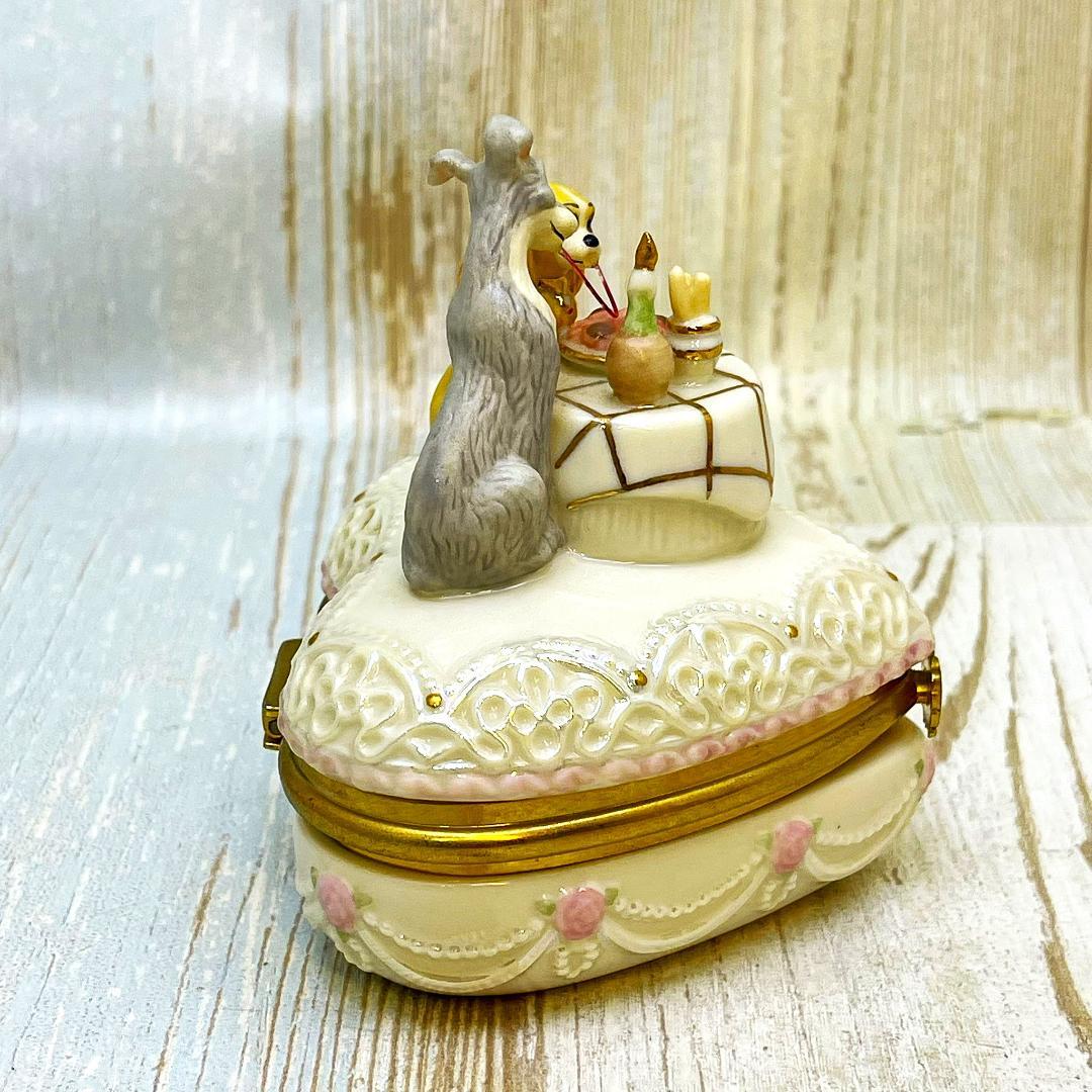 わんわん物語 レディー トランプ レノックス LENOX ヒンジボックス