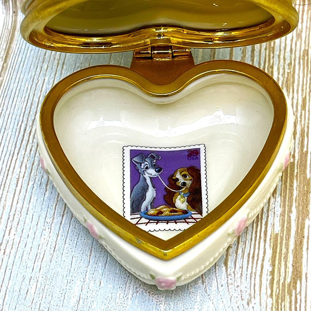 わんわん物語 レディー トランプ レノックス LENOX ヒンジボックス