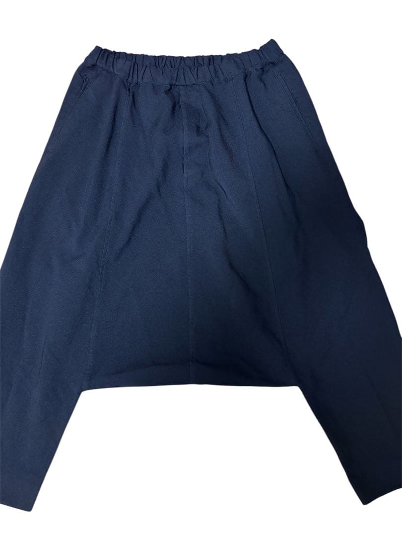 25SSブラックコムデギャルソン サルエルパンツ ポリ縮 - メルカリ