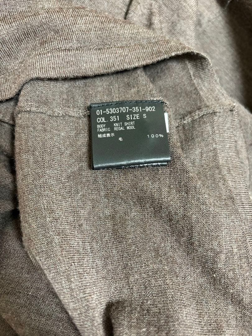 セオリー　2025 Regal Wool ウォルナットメランジ　S 美品