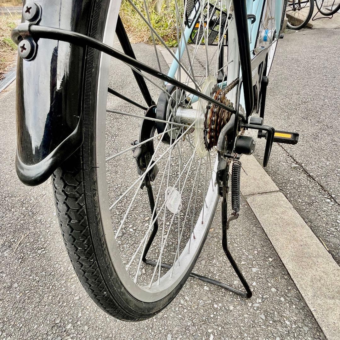 丸石サイクル LEGERE 26型 6段変速オートライト【大阪吹田・整備済み