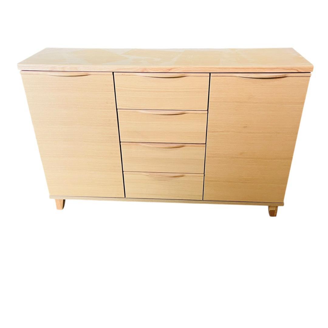 ナカジマ リビングボード ナチュラル LX-122