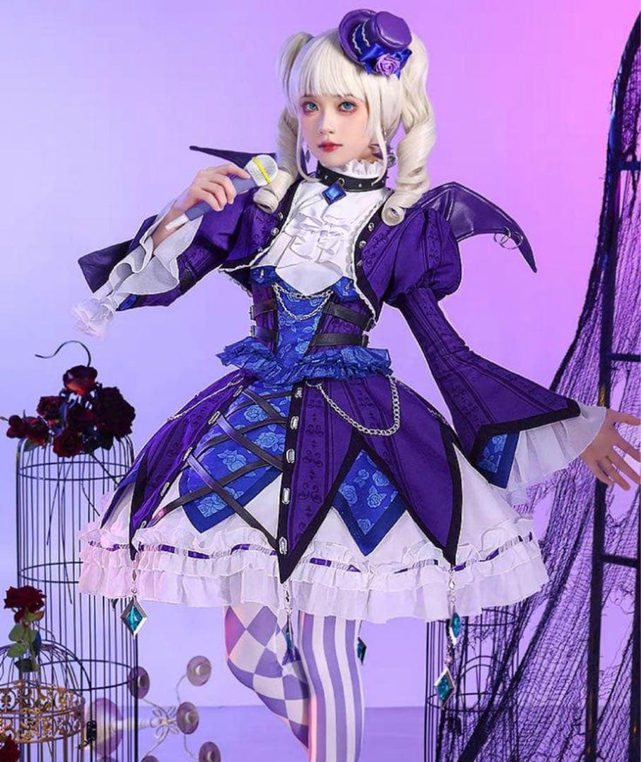 アイカツ！ 藤堂ユリカ コスプレ ゴスマジックコーデ三分妄想 ウィッグ