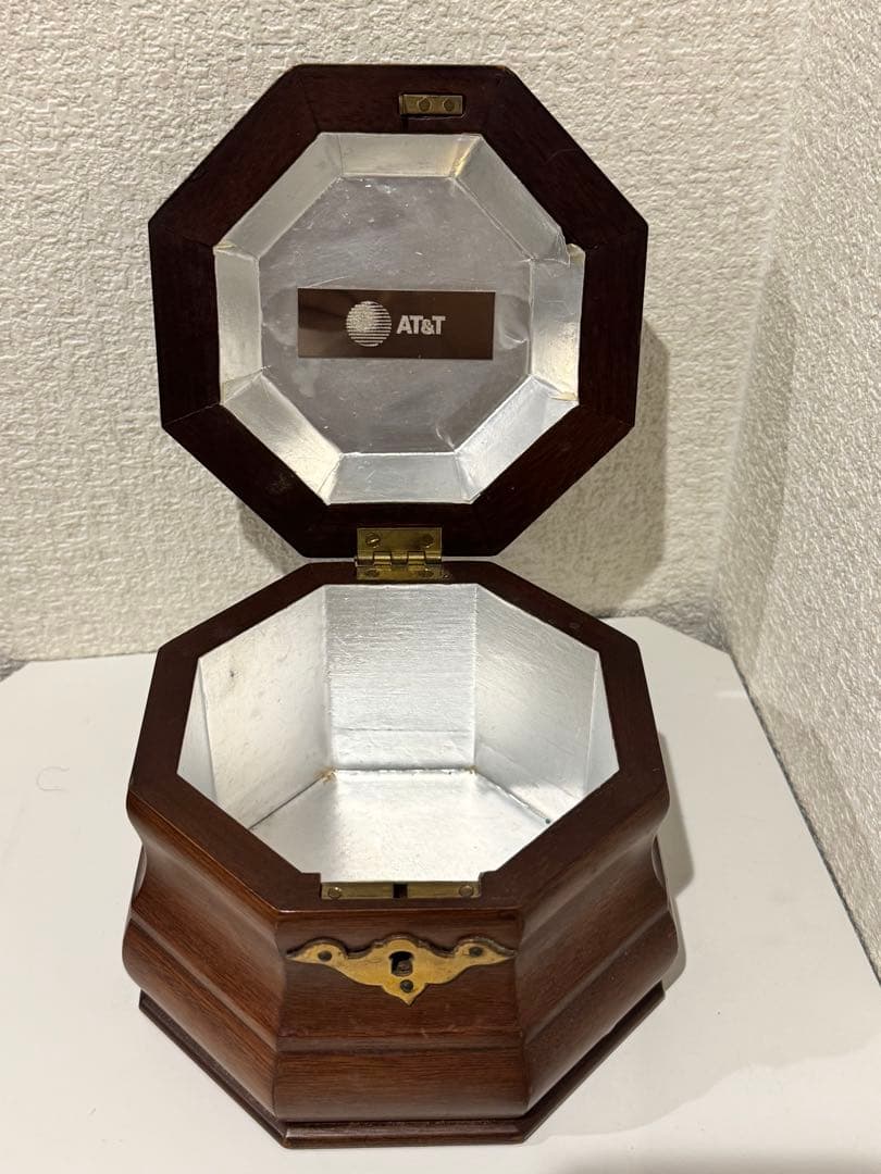 WILLIAMSBURG コロニアルマホガニー製ウィリアムズバーグティーキャディ