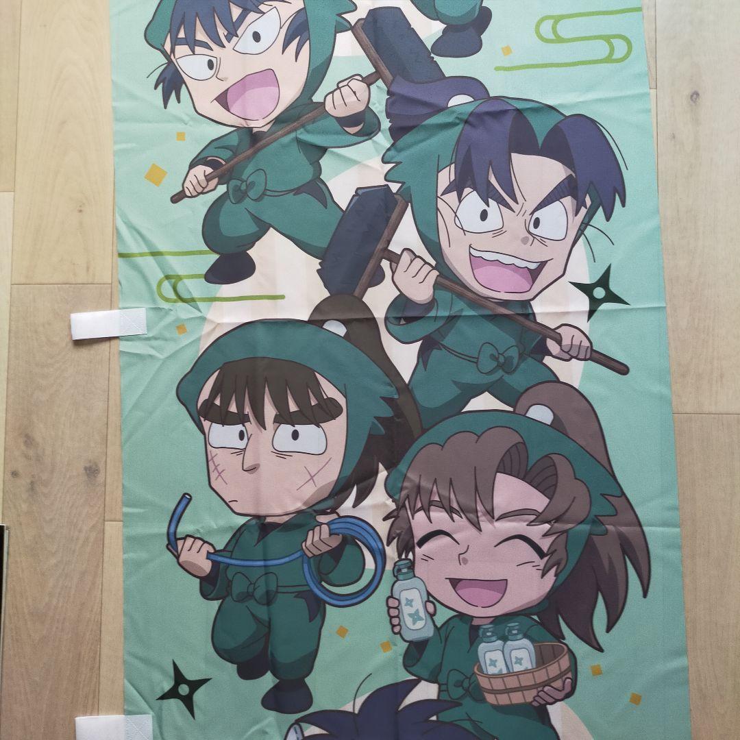 6年生 ミニキャラ のぼり 極楽湯 忍たま乱太郎 コラボ かぶく忍術学園