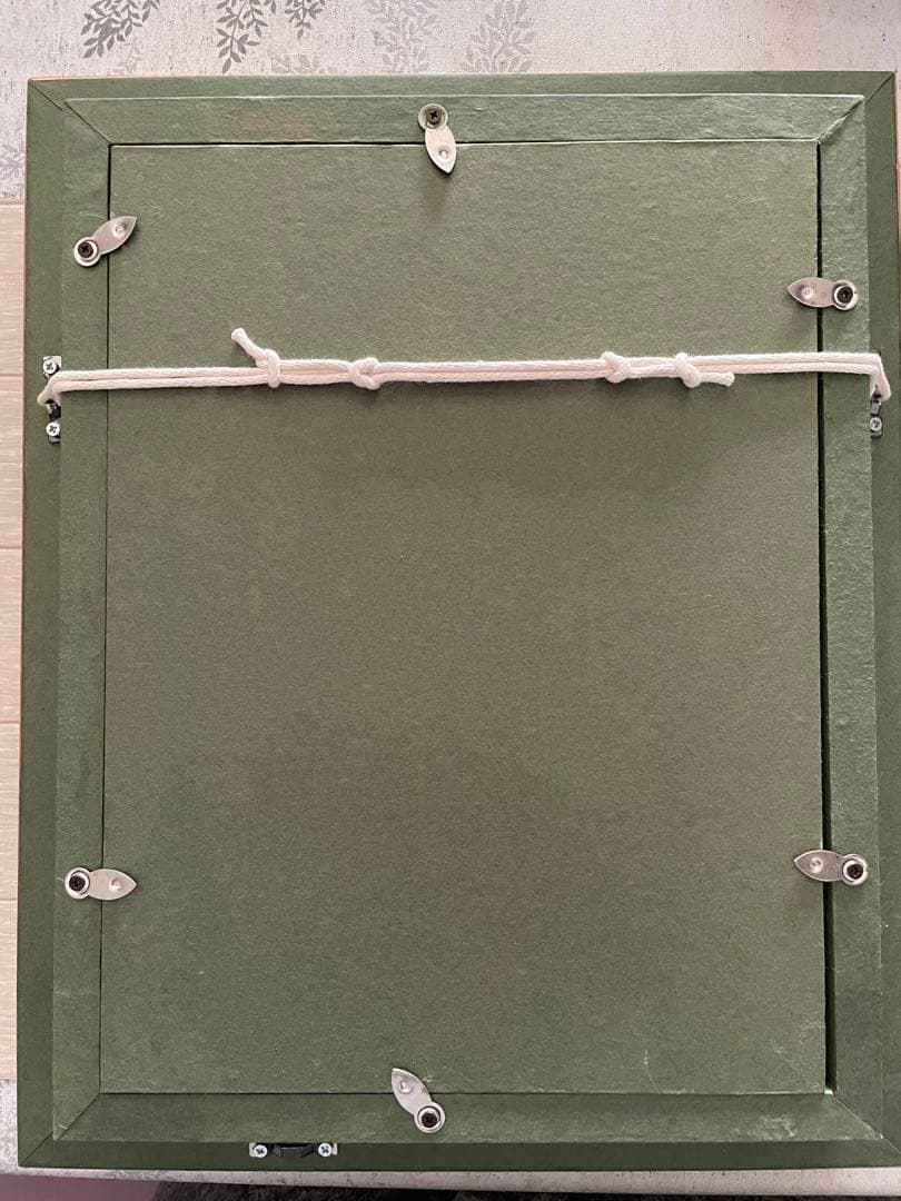 下田千代子　油彩画「あじさい」