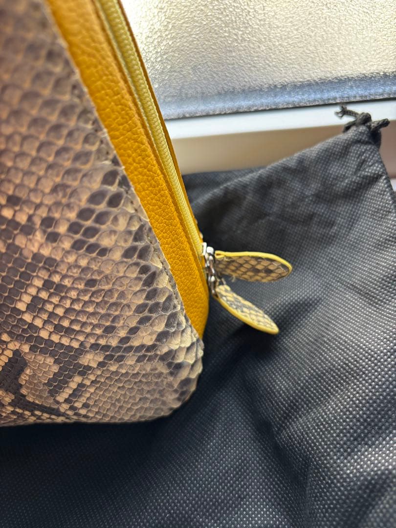 ダイヤモンドパイソン　ハンドバッグ