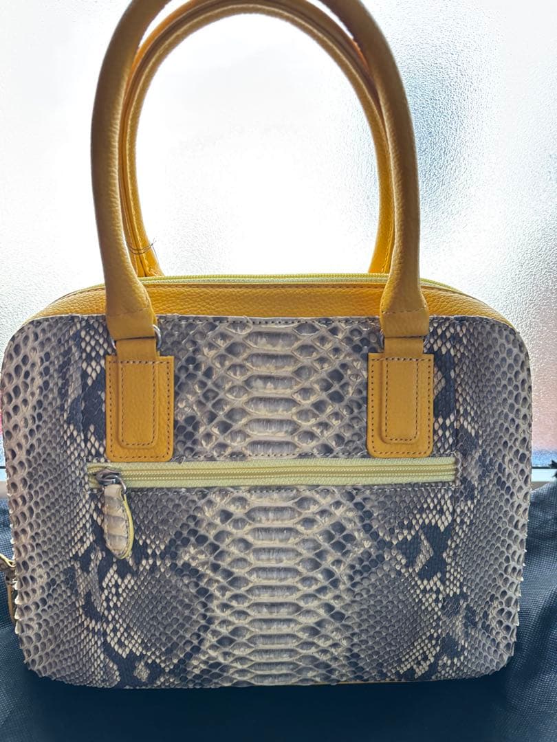 ダイヤモンドパイソン　ハンドバッグ