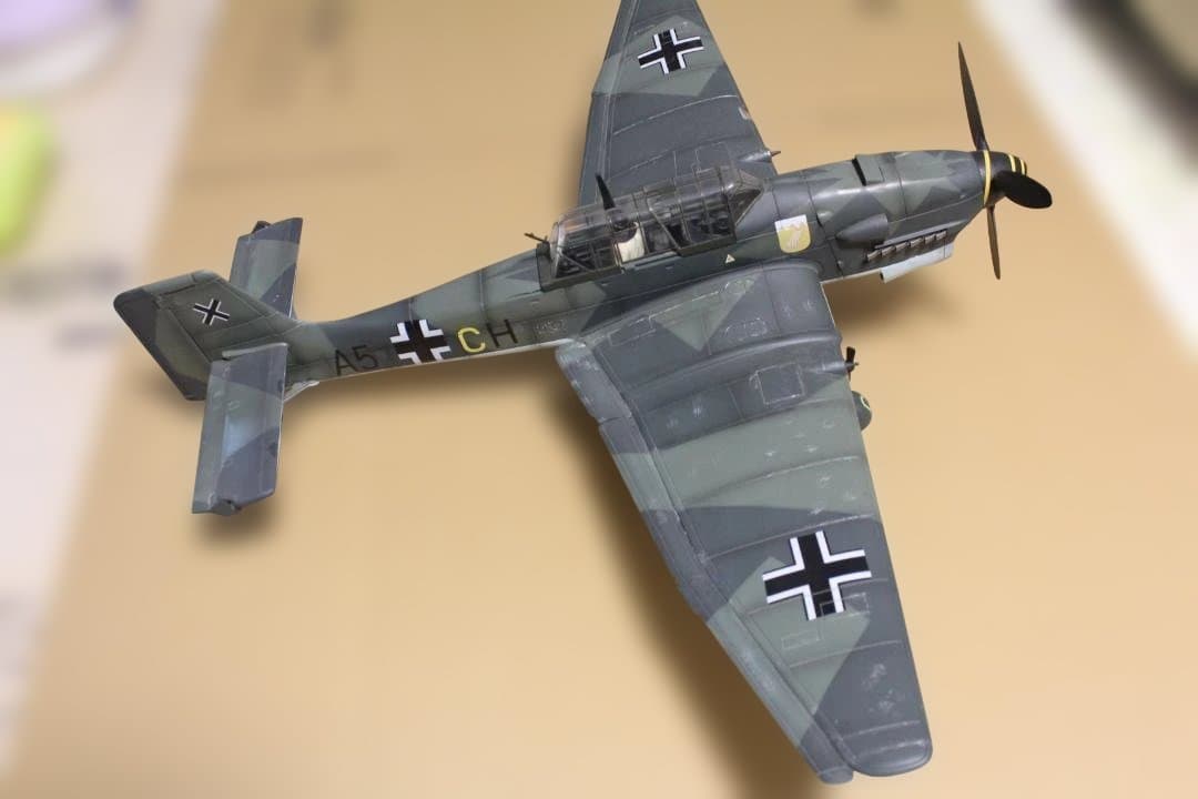 21st Century Toys 1/18 半完成品 Ju87 スツーカ