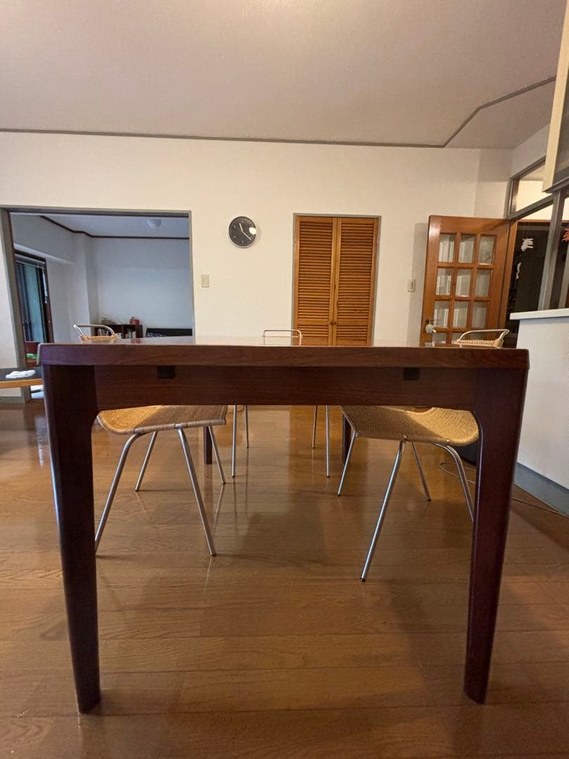 中目黒HIKE購入 ビンテージ エクステンションダイニングテーブル ローズウッド