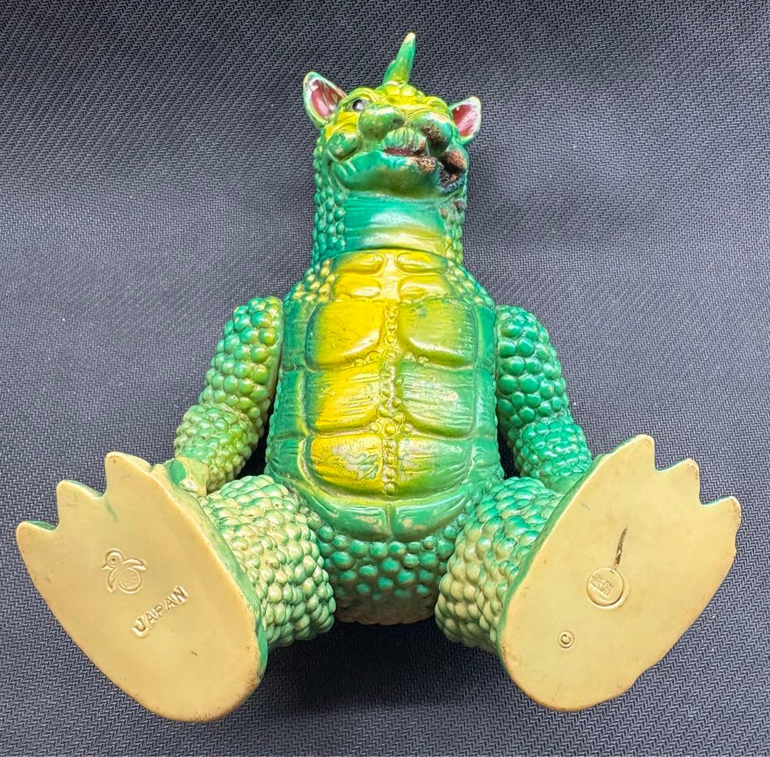 レトロ 希少 当時物 ガバラ ソフビ ひよこマーク・ブルマァク