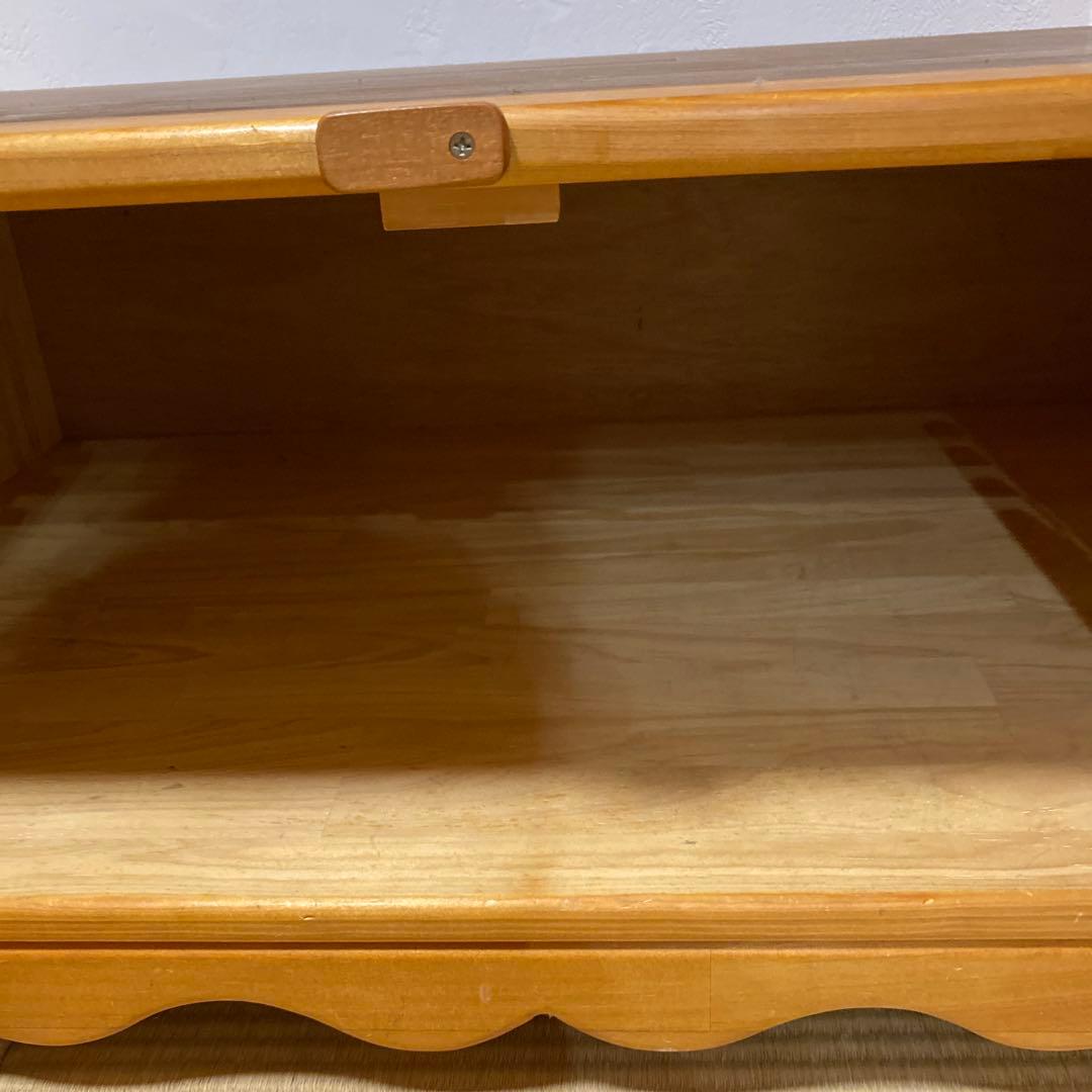 ハンドメイド カントリー家具 テレビ台 ハートくり抜き