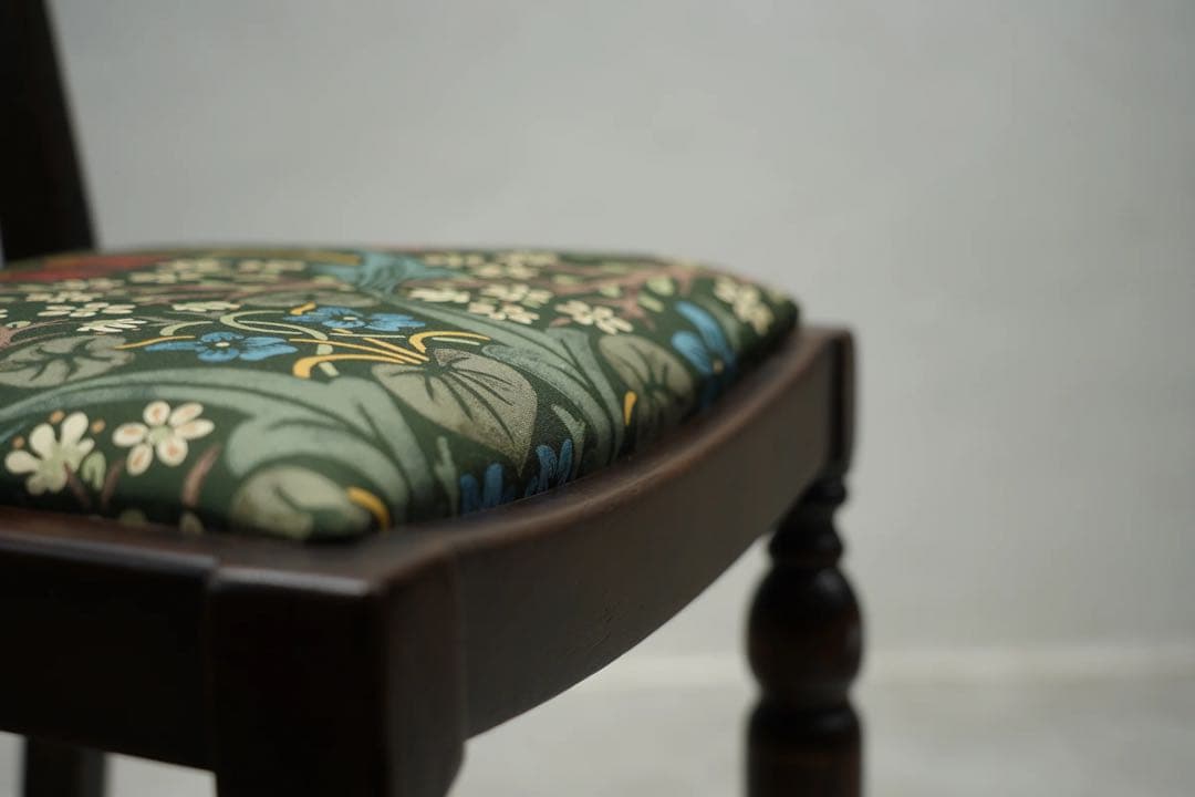 英国 アンティーク チェア 椅子 ウィリアムモリス 良品 ケルムス