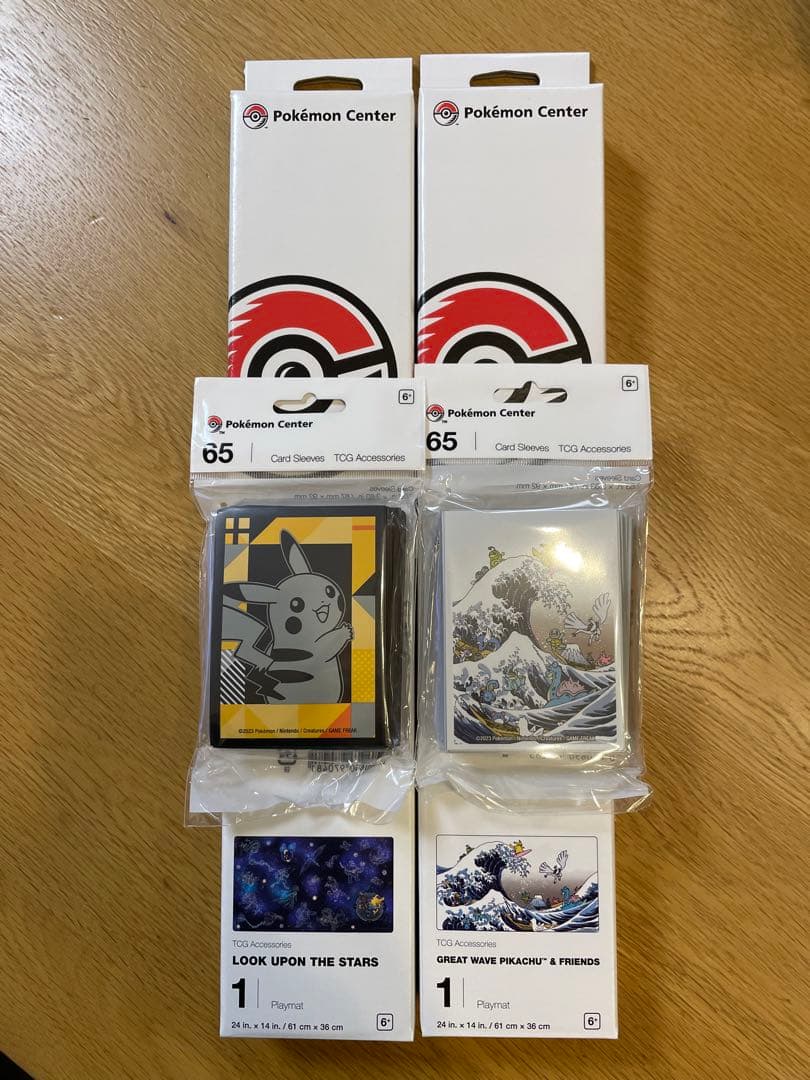 ポケカ WCS 限定 北斎 プレイマット&カードスリーブ10セット