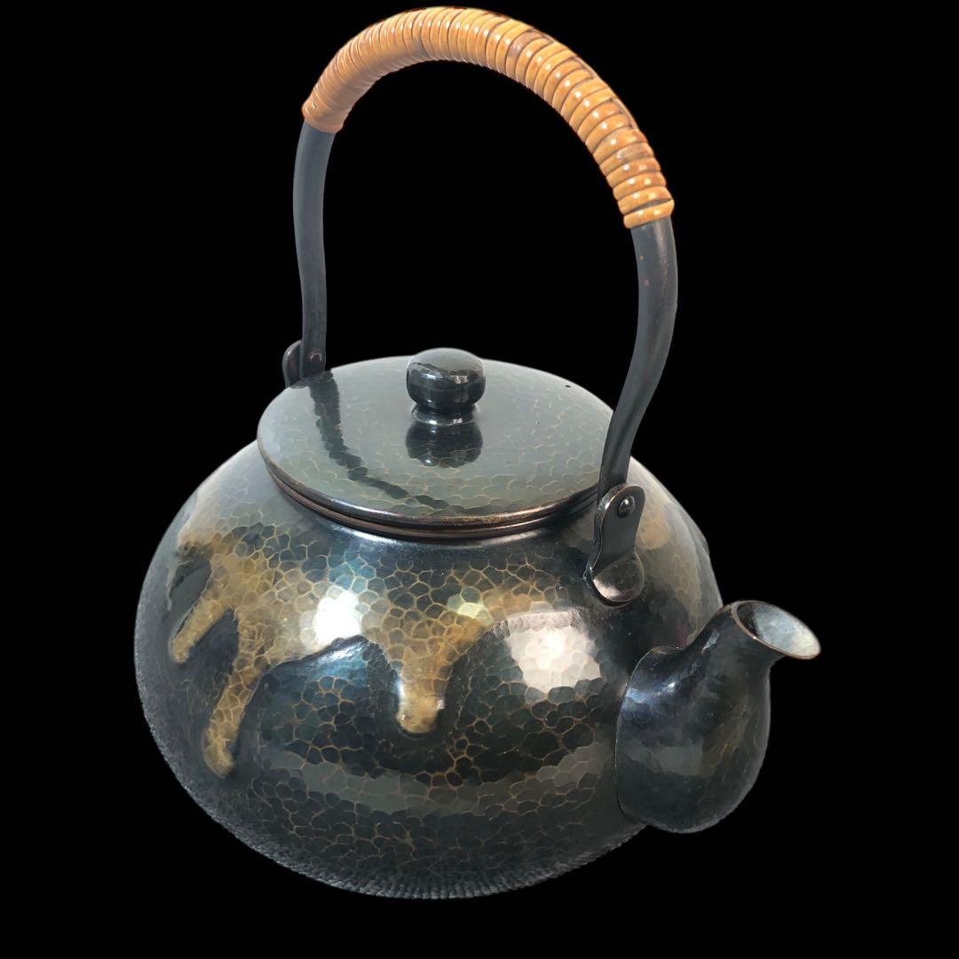 玉川堂 鎚起銅器 薬缶 湯沸かし やかん - メルカリ