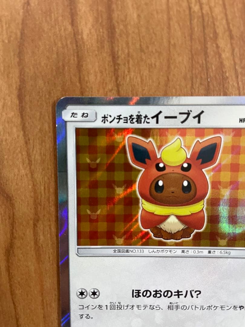 ポンチョを着たイーブイ（ブースター） PROMO