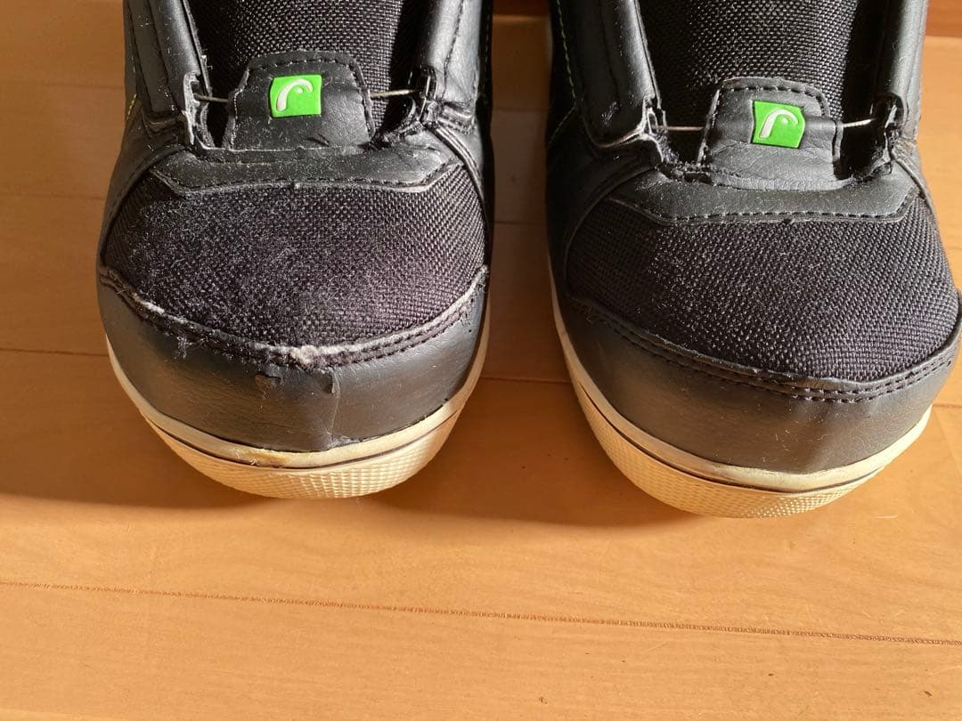 HEAD DUKE スノーボードブーツ ブラック/グリーン　25.5㎝