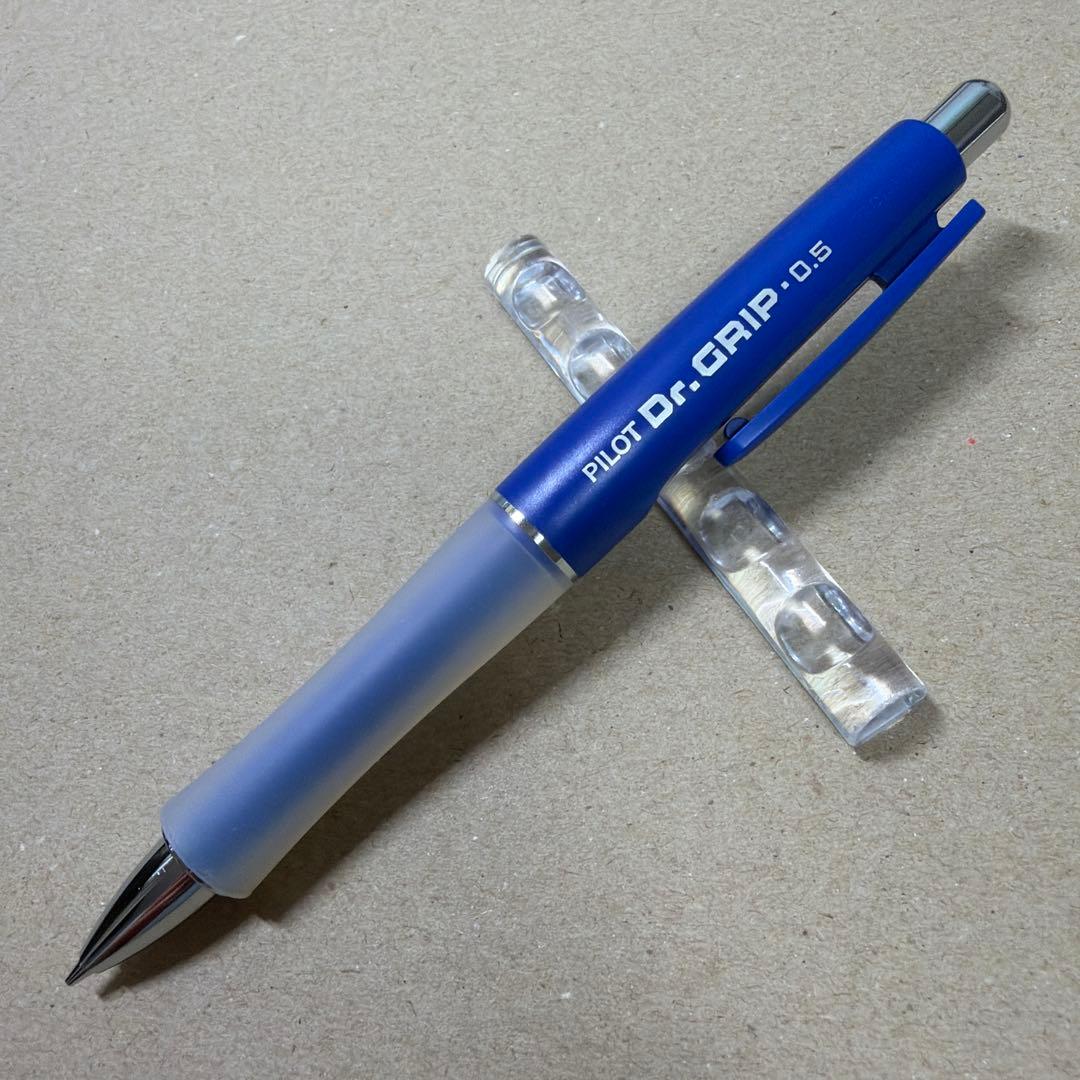 新品 廃盤 パイロット Dr.Grip ドクターグリップ シャーペン 旧型 青