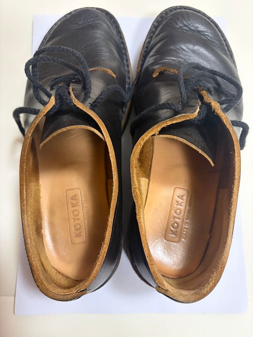 KOTOKA コトカ 一枚革ダービー