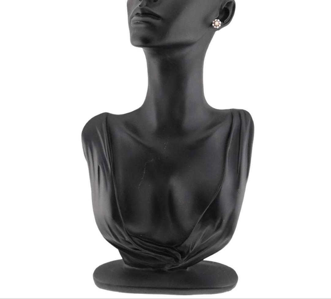 新品同様カシケイ KASHIKEY0.40ct ptダイヤ 0.25ct ピアス