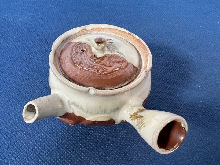 茶道具 真清水蔵六作 雲鶴三嶋 茶碗 桂又三郎 書付(K-YC559)