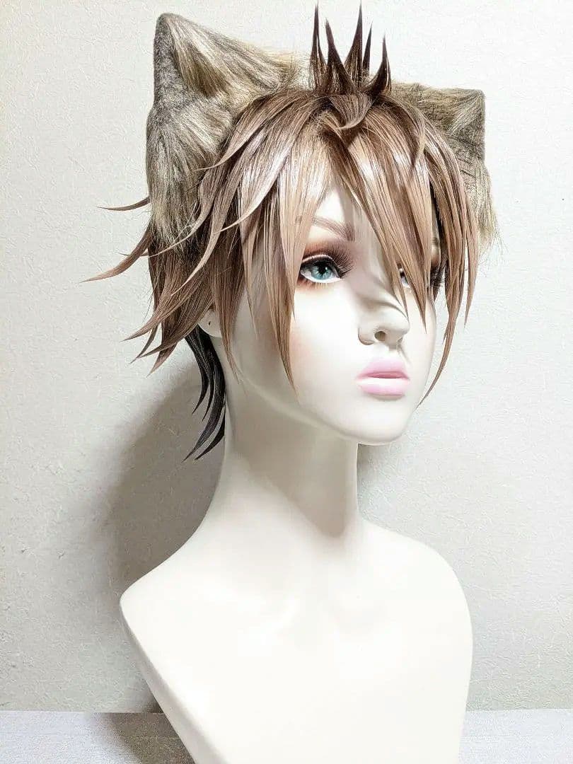 ◎ラギー・ブッチ ウィッグ◎セット済 ツイステ 耳付き