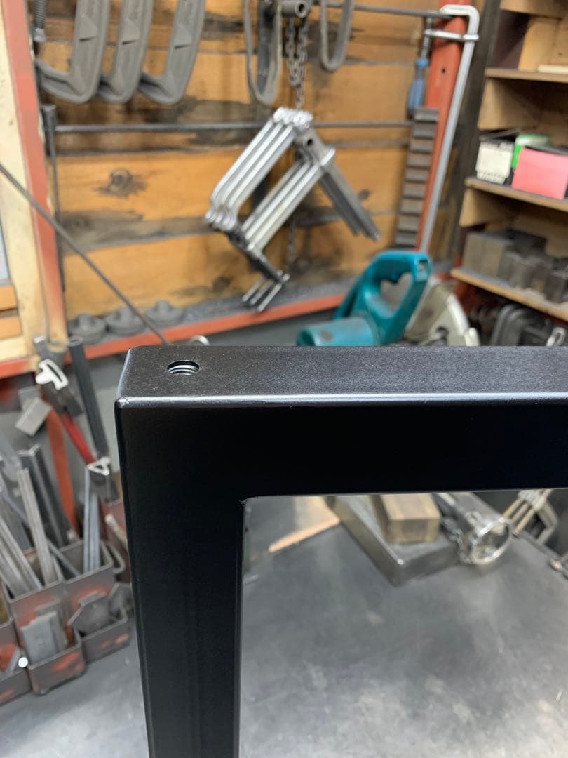 ハリボーオーダー制作 鉄脚 シェルフ アイアンレッグ TVボード 什器