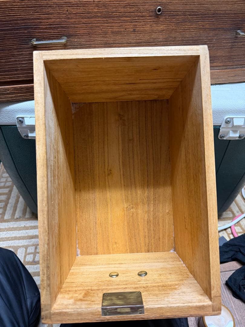 昭和レトロ 茶タンス 水屋箪笥 引き出し付き たのめるメルカリ便