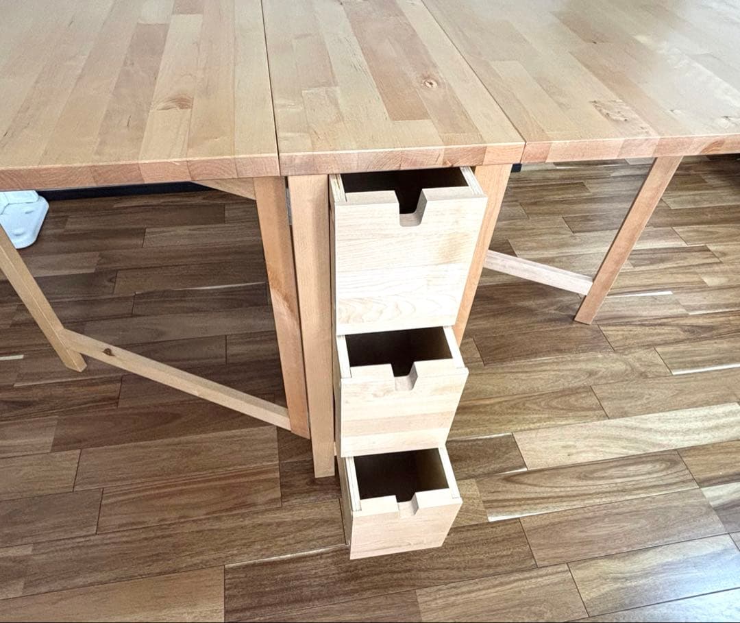 IKEA 折りたたみ ダイニングテーブル ノールデン NORDEN