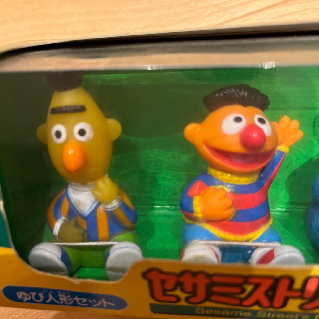 セサミストリートゆび人形セット